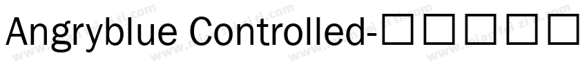Angryblue Controlled字体转换